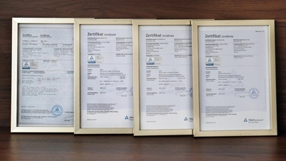 CADIVI hat die TÜV Rheinland-Zertifizierung für sein Sortiment an Haushaltsstromkabeln erhalten.