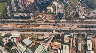 Okružní silnice 3.5 – křižovatka Thang Long Boulevard: 98 % pozemku předáno, dokončení se urychluje.