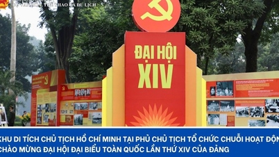 Khu Di tích Chủ tịch Hồ Chí Minh tại Phủ Chủ tịch tổ chức chuỗi hoạt động chào mừng Đại hội đại biểu toàn quốc lần thứ XIV của Đảng