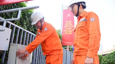 EVNHANOI está listo con planes para garantizar el suministro eléctrico para el 14º Congreso Nacional del Partido Comunista de Vietnam.