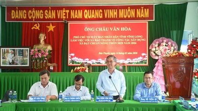 Bao Thanh berusaha untuk mencapai piawaian luar bandar yang baharu menjelang 2026.