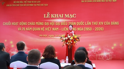 Apertura de una serie de actividades para celebrar el XIV Congreso Nacional del Partido y el 76 aniversario de las relaciones Vietnam-Rusia.