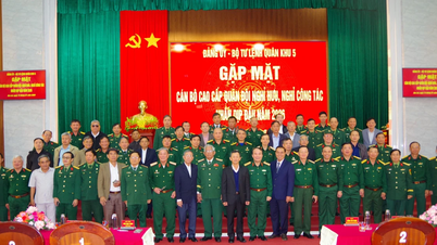 Regiunea Militară 5 a organizat o întâlnire cu ofițeri militari superiori în retragere și foști ofițeri din provincia Gia Lai.