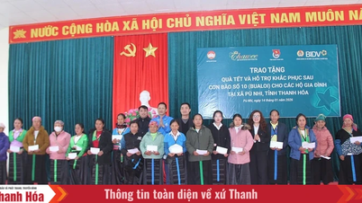 BIDV Thanh Hóa trao quà Tết cho người nghèo