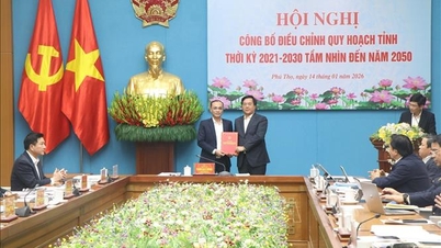 Wilayah Phu Tho mengumumkan pelarasan kepada perancangan wilayahnya dengan visi hingga 2050.