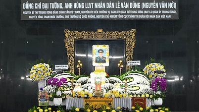 A message of gratitude from the family of General Le Van Dung.