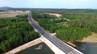 Dodatkowe 7 km drogi nadmorskiej Dung Quat – Sa Huynh jest już gotowe do ruchu.