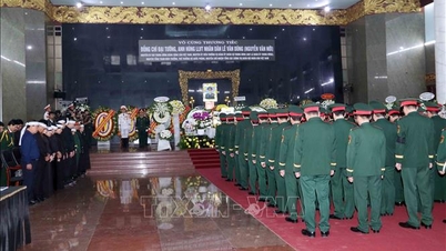 Ucapan terima kasih daripada Jawatankuasa Pengebumian dan keluarga Jeneral Le Van Dung.
