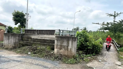 A Binh Pho B körzetben található Pho Tho híd projekt még mindig befejezetlen.