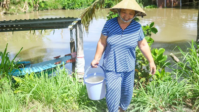 Giồng Chát Hamlet a « soif » d’eau propre.