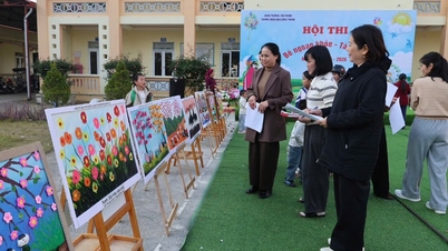 The "Good, Healthy, and Talented Children" contest was a lively and exciting event.