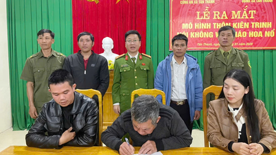 Lansarea modelului „Satul Kien Trinh spune nu artificiilor”