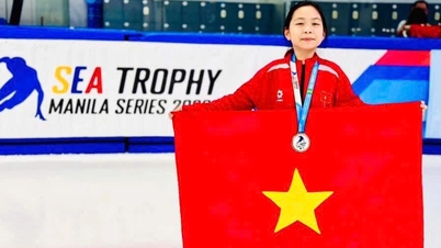 Nguyen Hoang Bao Chi gewann die Silbermedaille bei den Südostasiatischen Eisschnelllaufmeisterschaften.
