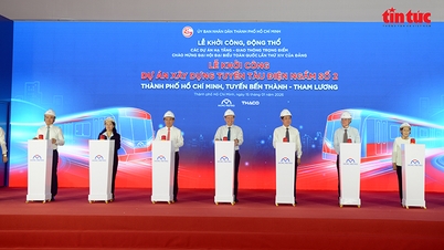 La ciudad de Ho Chi Minh comienza la construcción de la línea de metro Ben Thanh - Tham Luong.