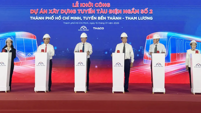 Ho Si Minh-város megkezdi a 2-es metróvonal építését, amelynek teljes beruházása meghaladja az 55 000 milliárd VND-t.