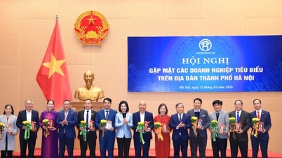 Hanoi memberikan apresiasi dan penghargaan atas kontribusi dunia usaha.