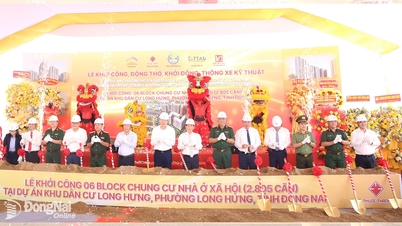 Comienza la construcción del proyecto de viviendas sociales en el barrio de Long Hung.