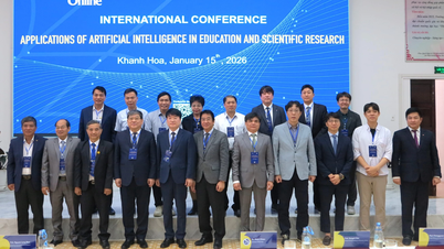 La Universidad Khanh Hoa organizó la conferencia científica internacional "Aplicaciones de la IA en la formación y la investigación científica".