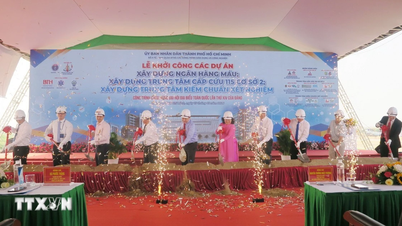 Ho Chi Minh City commences construction on several key healthcare projects to celebrate the 14th National Congress of the Communist Party of Vietnam.