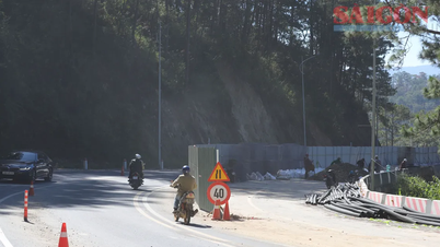 Onarım çalışmaları nedeniyle 6 gün trafiğe kapalı kalan Prenn Geçidi'nin mevcut durumu.