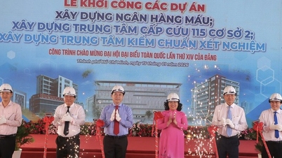 Ho-Chi-Minh-Stadt beginnt mit dem Bau von drei Gesundheitsprojekten im Wert von über 1.000 Milliarden VND in Tan Kien: Ziel ist es, ein ASEAN-Gesundheitszentrum zu werden.