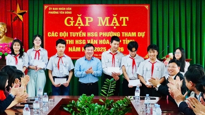 Bắc Ninh: Phường Yên Dũng gặp mặt, động viên các đội tuyển học sinh giỏi văn hóa cấp tỉnh