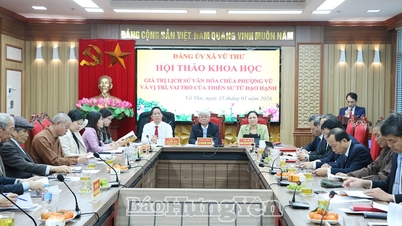 Wissenschaftliche Konferenz über den historischen und kulturellen Wert der Phuong Vu Pagode
