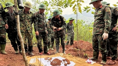 សំណល់​ទាហាន​ដែល​បាន​ស្លាប់​ម្នាក់​ត្រូវ​បាន​គេ​រក​ឃើញ​ជាមួយ​នឹង​វត្ថុបុរាណ​មួយ​ដែល​មាន​ឈ្មោះ​ថា វឿង ជី កៅ។