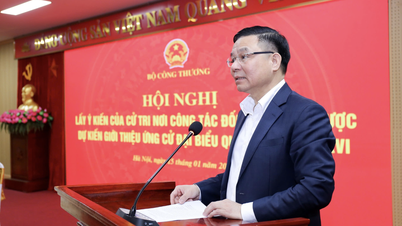 Giới thiệu Quyền Bộ trưởng Bộ Công Thương Lê Mạnh Hùng ứng cử đại biểu Quốc hội khóa XVI