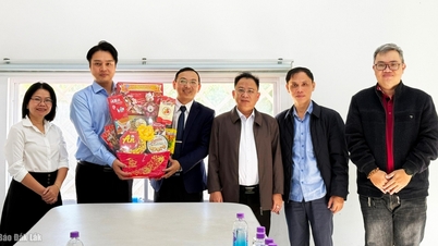 Delegasi dari Kesatuan Organisasi Persahabatan Wilayah telah melawat dan menyampaikan ucapan Tahun Baru kepada perusahaan FDI.