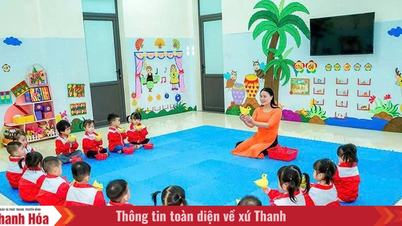 Kinderbetreuung und Bildung im Kindergarten Nga Son