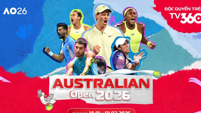 TV360 membawakan Terbuka Australia – Grand Slam eksklusif dari 2026-2029 – kepada penonton Vietnam.