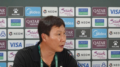 Trener Kim Sang-sik: «Vietnams U23-landslag har nådd kontinentalt nivå, og å nå kvartfinalen er ikke det endelige målet.»