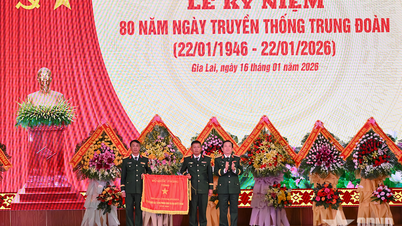 Immer würdig des von Präsident Ho Chi Minh verliehenen Titels: Das siegreiche Regiment, das „tapfere und wilde“ Regiment.