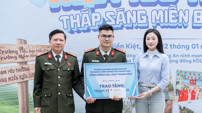 Die bewundernswerten Taten des Zweitplatzierten Thanh Truc in der Grenzregion.