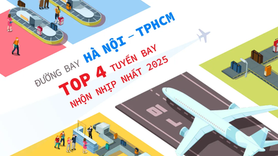 A Hanoi - Ho Si Minh-város útvonal a 4 legforgalmasabb légi útvonal közé tartozik 2025-ben.