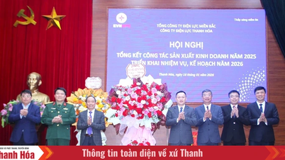 Thanh Hoa Enerji Şirketi, 2025 yılındaki faaliyetlerini özetledi ve 2026 yılı için planını uygulamaya koydu.