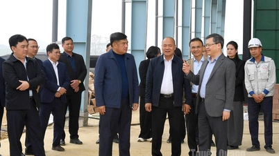Die Umsetzung des Abfallbehandlungsanlagenprojekts in der Gemeinde Nhữ Khê beschleunigen.