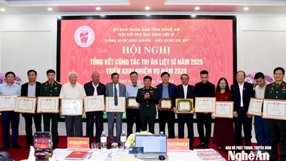 Nghe An-provinsens förening för stöd till martyrfamiljer: Fortsätter att stärka utbildningen och öka medvetenheten om att hedra martyrer och principen "Drick vatten, kom ihåg källan".