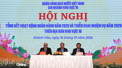 Die vietnamesische Staatsbank, Regionalbüro 10, setzt Aufgaben für 2026 um.