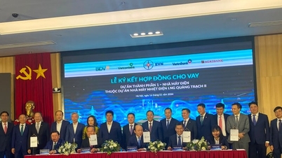 Für den Bau des LNG-Kraftwerks Quang Trach II wurde ein Darlehensvertrag im Wert von über 29,5 Billionen VND unterzeichnet.