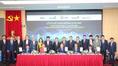 Devlete ait dört ticari banka, Quang Trach II enerji santrali projesi için 29.568 milyar VND kredi verdi.