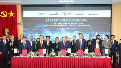 A loan agreement worth over 29 trillion VND was signed for the construction of the Quang Trach II LNG power plant.