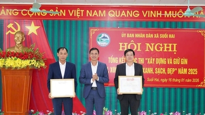 Suối Hai lan tỏa phong trào xây dựng thôn, xóm sáng - xanh - sạch - đẹp