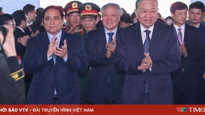 ハイテク半導体チップ工場の起工式でのファム・ミン・チン首相の演説。