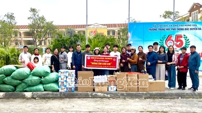 De Bac Duyen Ha middelbare school organiseerde een liefdadigheidsprogramma in de provincie Son La.