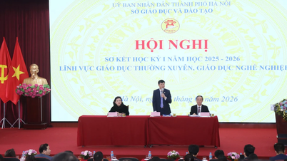Hanoi meningkatkan kualiti pendidikan berterusan dan latihan vokasional.