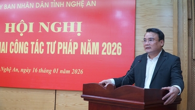 Nghe An summarizes the year 2025 for the Justice sector: A strong mark left by the "gatekeeper of the law".
