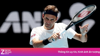 Federer 44 tuổi vẫn khiến Rod Laver Arena nín lặng