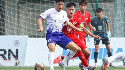U.19 PVF lost to Hanoi in injury time.